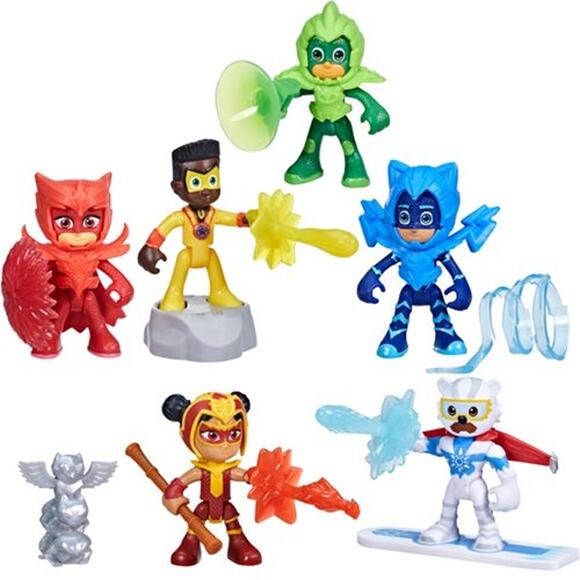 PJ Masks Power Heroes Meet the Power Heroes Figure Set of 6 NWT - Picture 1 of 3